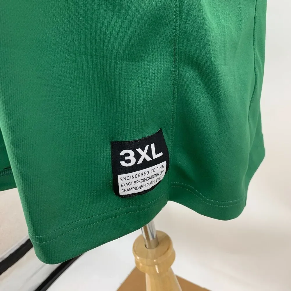 Nike Basketball Jersey Shirt Womens XXXL 3XL Green Sleeveless V Neck Lightweight